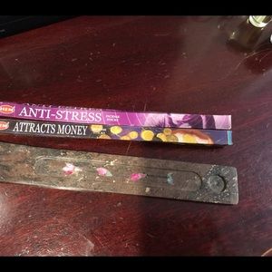 Incense holder and scents